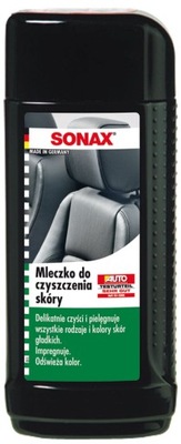 SONAX Mleczko Do Czyszczenia Pielęgnacji Impregnacji Skóry 250 ml