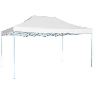 Rozkładany namiot imprezowy, 3 x 4,5 m, biały