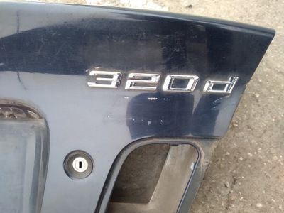 BMW E46 znaczek klapy tył emblemat 320d sedan komb