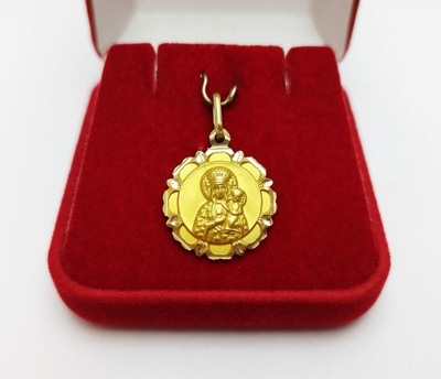 Piękny Złoty Medalik 585 3.00g D