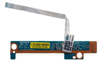 Włącznik przycisk power Sony SWX-322