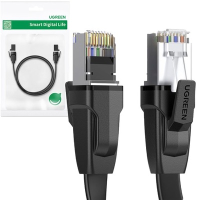 UGREEN KABEL LAN ETHERNET CAT.8 U/FTP RJ45 1M