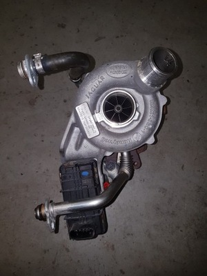 Land rover velar 3.0 turbo турбина турбонагнетатель fw93-6k682-ab фото №1