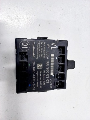 Модуль блок управления дверь mercedes a1669006302 фото №1