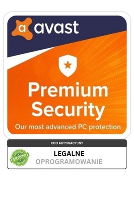 Avast Premium Security 1 PC / 1 rok