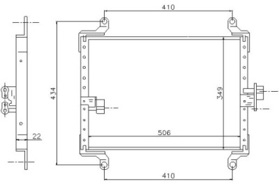 Nissens конденсатор кондиционера citroen jumper fiat фото №1