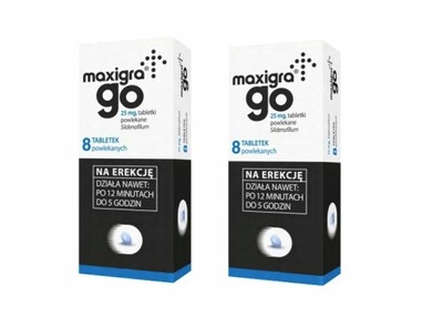 Maxigra GO 16 tabletek powlekanych