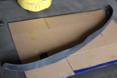 Ford ka+ ka plus iii 2018 накладка-спойлер молдинг pod бампер перед фото №1