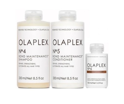 Zestaw Olaplex No.4 + No.5 + No.6 Kuracja