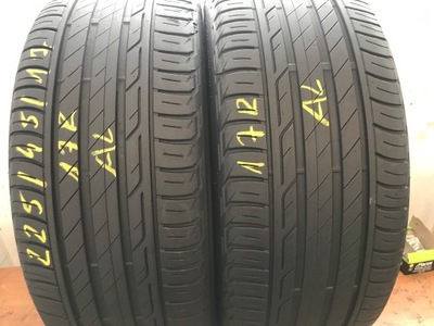 2 x Bridgestone Turanza T001 225/45R17 91 W