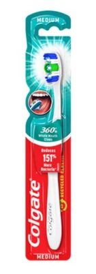 Colgate 360 Szczoteczka do zębów Medium