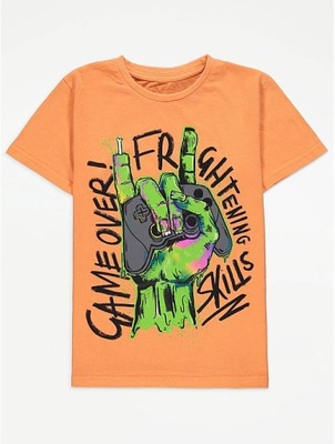 GEORGE t-shirt game over graffiti 116-122 SALE