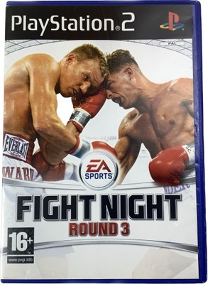 FIGHT NIGHT ROUND 3 płyta ideał- komplet Z PL PS2