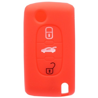 Case чохол силіконовий ключа peugeot 407 607 807 фото №1