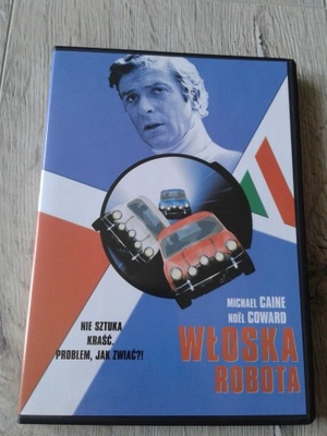 DVD Włoska robota 1969 The Italian Job polskie wydanie napisy /Caine Coward