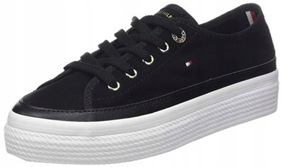 Trampki Tommy Hilfiger Suede Flatform platforma 41