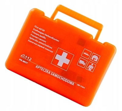 AID J6B94 WALIZECZKA DIN 13164 VAT INVOICE FIRST AID KIT PIER  