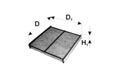 ФІЛЬТР КАБІНИ САЛОНУ PZL SEDZISZOW CUK2940 K1093A