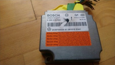 Датчик подушек подушка безопасности mercedes w203 0285010566 фото №1