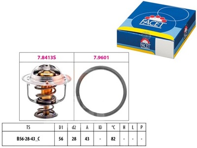 Термостат facet md335170 1880640 580640 фото №1