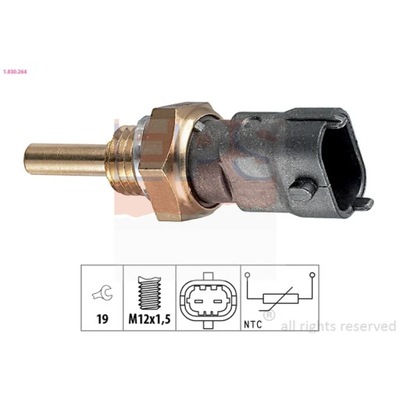 SENSOR TEMPERATURA DE LÍQUIDO REFRIGERACIÓN EPS 1.830.264  