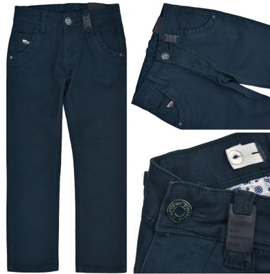 CEST Nowe Jeans SPODNIE Wizytowe Wiosna - 134/140