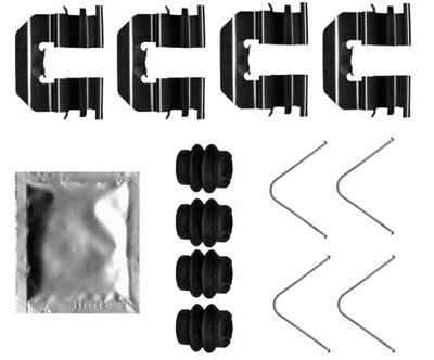 КОМПЛЕКТ АКСЕСУАРОВ КОЛОДКИ ТОРМОЗНЫЕ 82550600