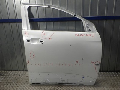 Дверь правое передние перед peugeot 5008 2 ii фото №1