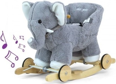 Milly Mally Słonik Polly - Gray Elephant