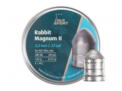 Śrut diabolo H&N Rabbit Magnum II 5,5/200