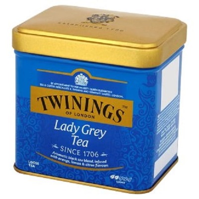 Herbata Twinings Lady Grey puszka 100g