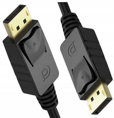 Kabel przewód DisplayPort M/M 3m Uniktek 4K FHD