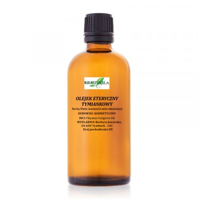 OLEJEK ETERYCZNY TYMIANKOWY PRZECIWWIRUSOWY 20ML
