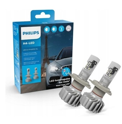 Philips Ultinon Pro6001 H4-LED 5800K homologowane