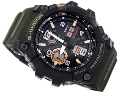 MĘSKI ZEGAREK CASIO GWG-100-1A3ER G-SHOCK SOLARNY