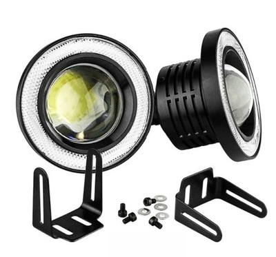 2,5 INTEGRO DRL LUZ ANGLE EYE DIODO LUMINOSO LED ANILLOS DE DÍA  