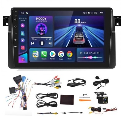 RADIO 2 DIN 2GB BMW E46 1999-2005 GPS ANDROID SET LOUD-SPEAKER  