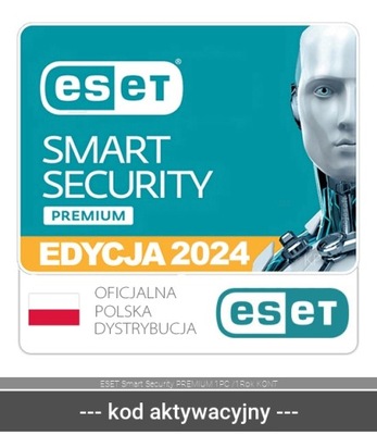 ESET Smart Security PREMIUM 1PC /1Rok KONT