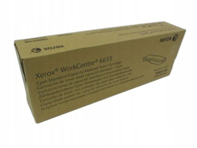 TONER XEROX WC 6655V 106R03106 CYAN