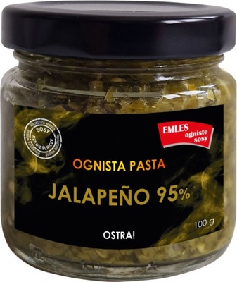 Pasta Jalapeno - ostra, rzemieślnicza pasta paprykowa EMLES