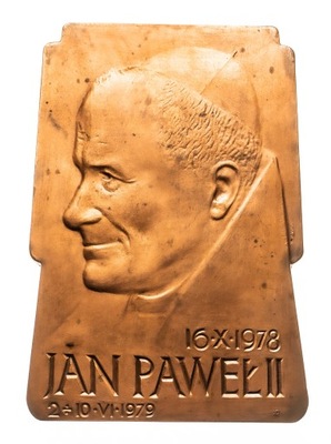 MEDAL / PLAKIETA JAN PAWEŁ II 1979