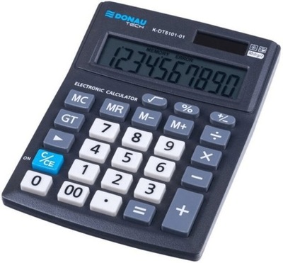 Kalkulator biurowy 10 cyfr czarny