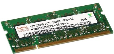 Pamięć RAM DDR2 HYNIX HYMP112S64CP6-Y5 1GB 5300S