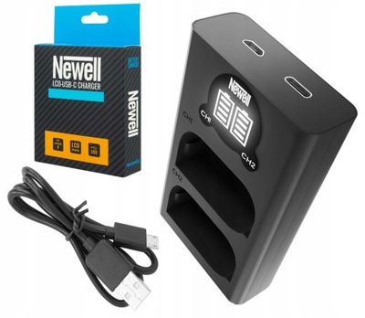 Ładowarka dwukanałowa Newell DL-USB-C DMW-BLK22