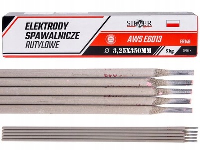 ELEKTRODY SPAWALNICZE 3,2 x 350mm RUTYLOWE 5kg