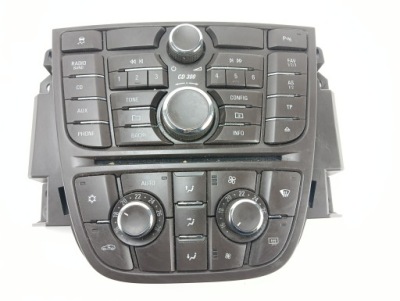 Панель кондиционера радио cd300 opel meriva b 13346042 13344819 фото №1