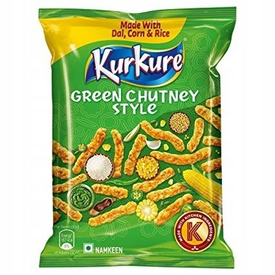 [IF] Kurkure Green Chutney Chips INDYJSKIE WĘŻE