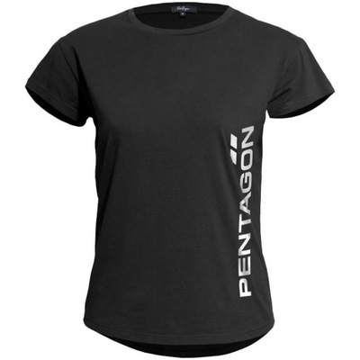 Koszulka T-shirt Damska Pentagon Vertical S