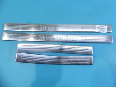 4x молдинг накладки порогові накладки mercedes e w212 фото №1