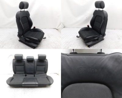 Сиденья заднее сиденье i комплект - audi s3 a3 8p sportback 5d s-line фото №1